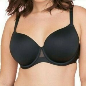 Cacique Completely Cool French Full Coverage Bra Black